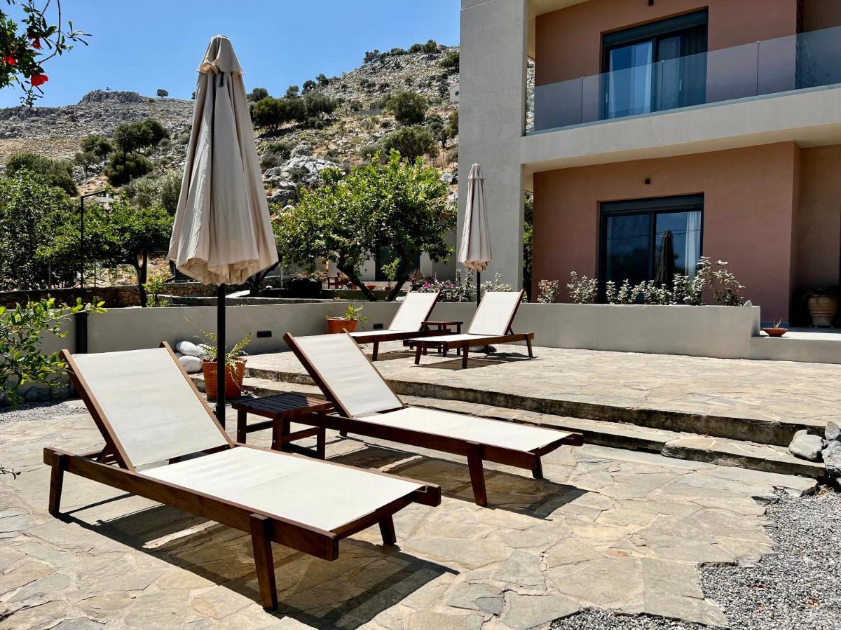 Petra Residences In Lindos Exterior foto